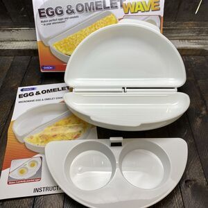 Emson Egg & Omelet Wave Microwave Cooker Makes Perfect Eggs & Omelets